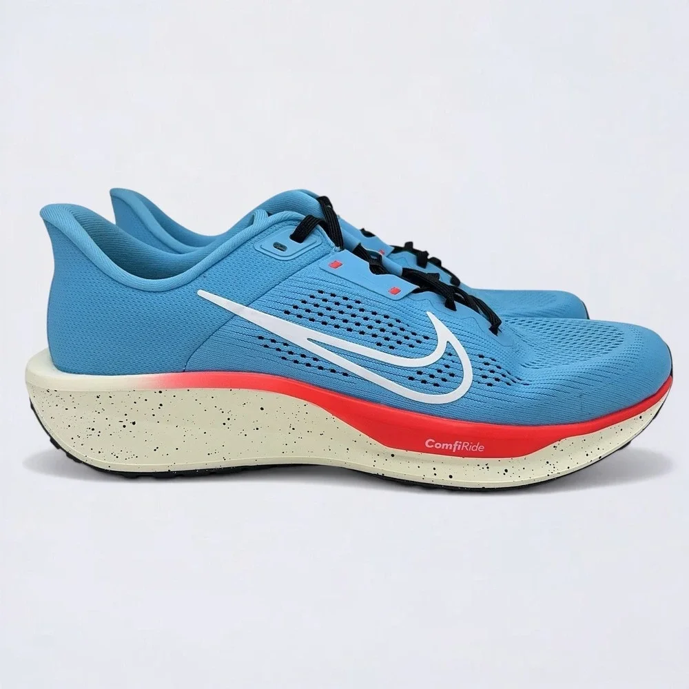 Nike Quest 6 Baltic Running Shoes Sneakers Men's 12 Blue Crimson FD6033-400 NWOB